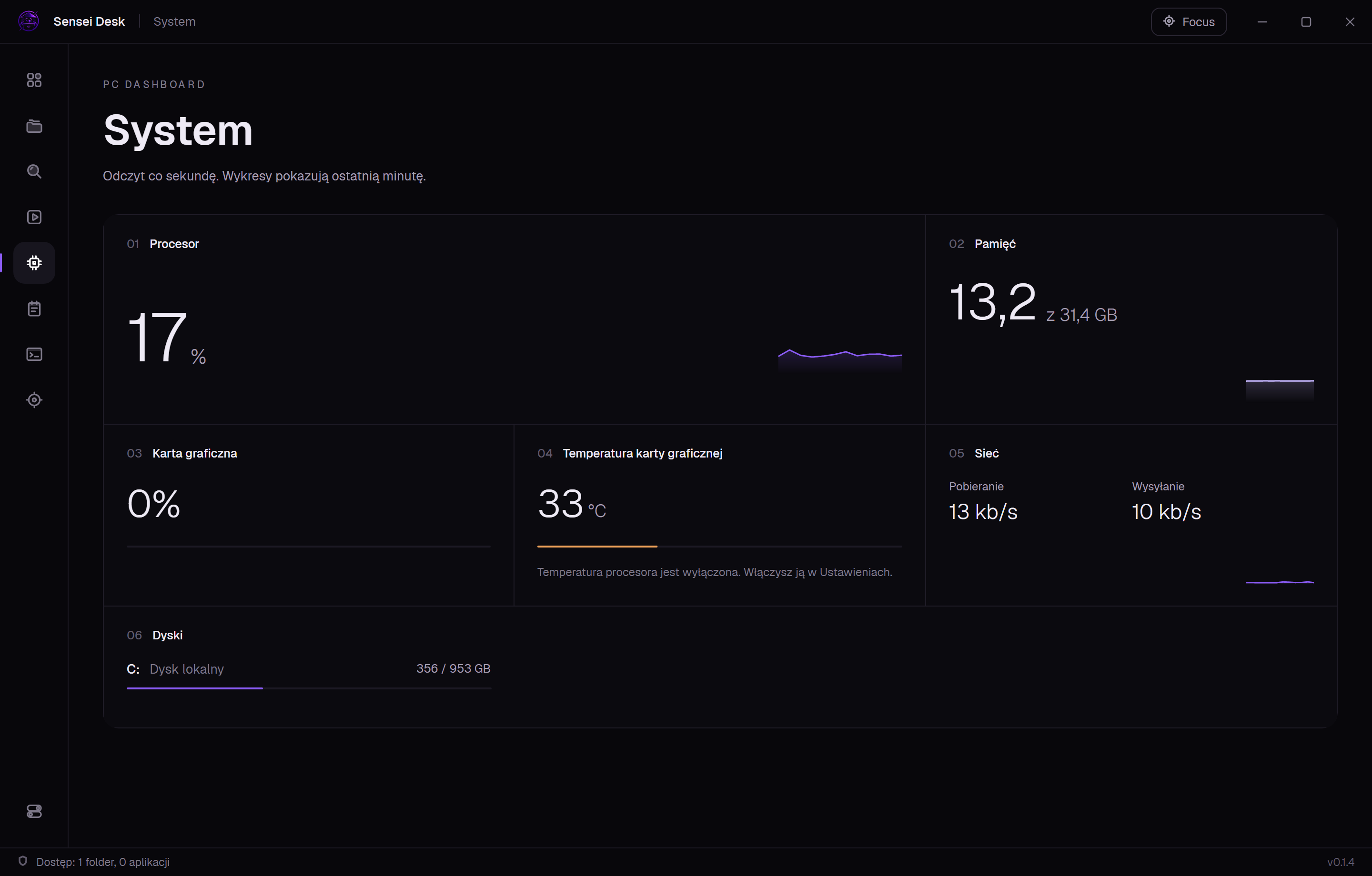 PC Dashboard